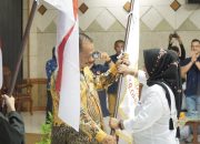 Pelantikan Pengurus KONI Kabupaten Gresik Masa Bakti 2025–2029, Sekda Achmad Washil Dorong Peningkatan Prestasi Olahraga