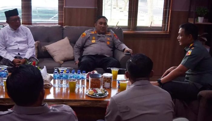 Perkuat Sinergitas Keamanan dan Ketertiban, Dandim Sambut Kunjungan Kapolres Tuban