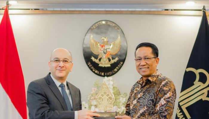 Menkum RI dan Dubes Mesir Bahas Kerja Sama Apostille, HCCH, serta Kekayaan Intelektual