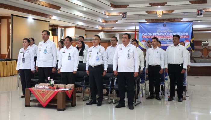 15 CPNS Kemenkum Bali Ikuti Orientasi, Sekjen Nico Afinta Tegaskan Transparansi Rekrutmen 9.070 Formasi