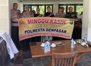 Minggu Kasih Polresta Denpasar, Edukasi Hukum dan Keamanan kepada Karyawan Diana Grup di Legian