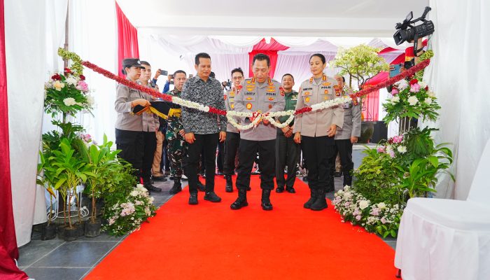 Kapolri Resmikan Dapur SPPG Polres Jembrana, Siap Dukung Program MBG