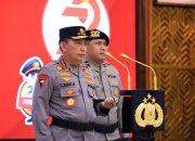 Kapolri Pimpin Upacara Pemuliaan Nilai-Nilai Tribrata Dalam Rangka HUT Bhayangkara ke 79
