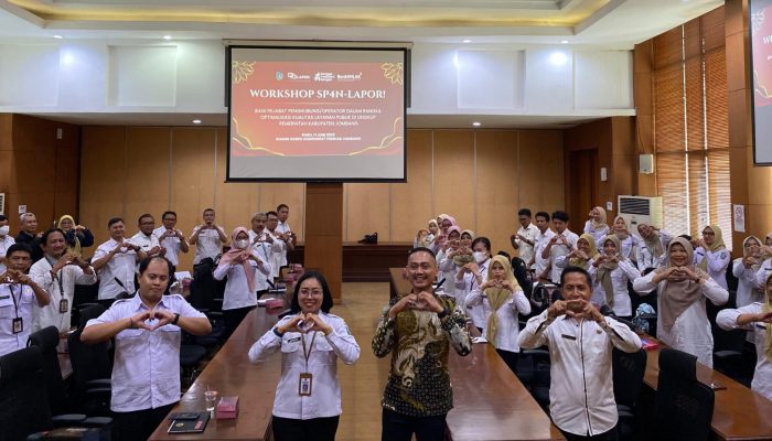 Gelar Workshop SP4N LAPOR, Kominfo Jombang Optimistis Pengelolaan Pengaduan Lebih Optimal