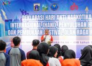 Wali Kota Buka Deklarasi HANI dan Festival Olahraga Rakyat di GOR Johar Baru