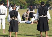 Kempo Kapolda, Marching Band dan Tari Kolosal Polda Bali Meriahkan Dirgahayu Bhayangkara Ke 79