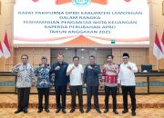 Sampaikan Raperda Perubahan APBD, Prioritaskan Kebutuhan Dasar Masyarakat