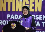 Lepas Kontingen Kota Kediri Pada Porseni MI, MTs, dan MA Jatim 2025, Ini Pesan Mbak Wali Kota