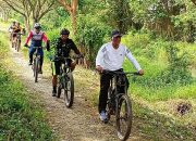 Bupati Bangkalan Gowes Bareng Sambil Tinjau Infrastruktur dan Lokasi Bekas TPA
