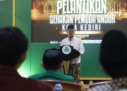 Hadiri Pelantikan PC GP Ansor Kota Kediri Masa Khidmah 2025-2029, Gus Qowim Ajak Sinergi Wujudkan Kota Kediri MAPAN