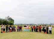 Gerakan Hijau Inklusif di Desa Tukum, DLH Apresiasi Aksi Kolaboratif Tanam Tabebuya dan Bersih Lingkungan