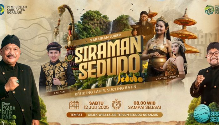Prosesi Siraman Sedudo 2025 Siap Digelar, Perpaduan Tradisi dan Pesona Alam Nganjuk