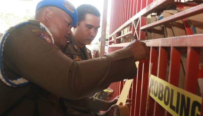 Satgas Miras Tutup Toko dan Gudang Penyimpanan Ribuan Botol Miras