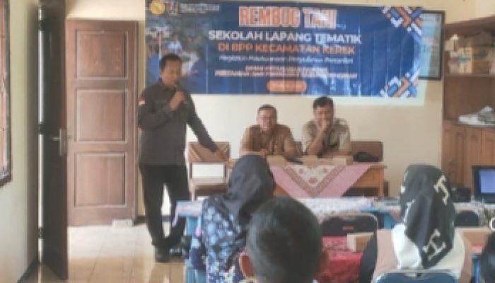 DKP2P Tuban Gelar Program Rembug Tani Sekolah Lapang Tematik, Ini Tujuannya