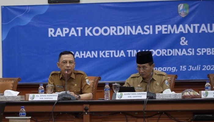 Pemkab Sampang Gelar Rakor SPBE 2025, Dorong Transformasi Menuju Pemerintah Digital