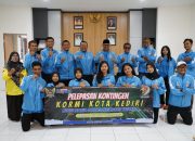 Gus Qowim Lepas Kontingen Kormi Kota Kediri Untuk Ikut Fornas VIII/2025 di NTB