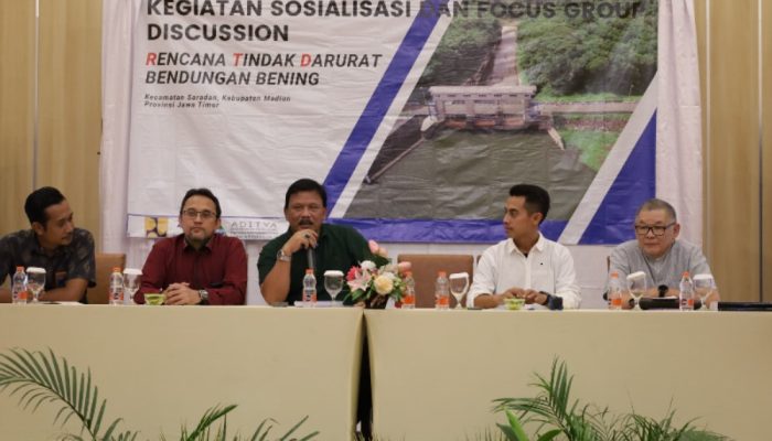 Kang Marhaen Tanda Tangani RTD Bendungan Bening Saradan, Komitmen Mitigasi Risiko Bencana