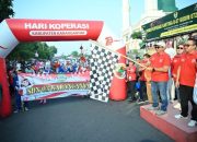 Peringatan HUT ke-78 Koperasi di Karanganyar Meriah, Dibanjiri Ribuan Peserta Jalan Sehat