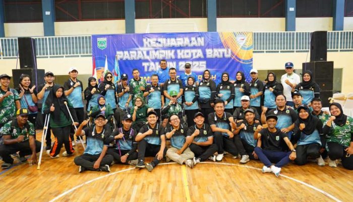 Wali Kota Batu Tutup Kejuaraan Paralimpik Kota Batu