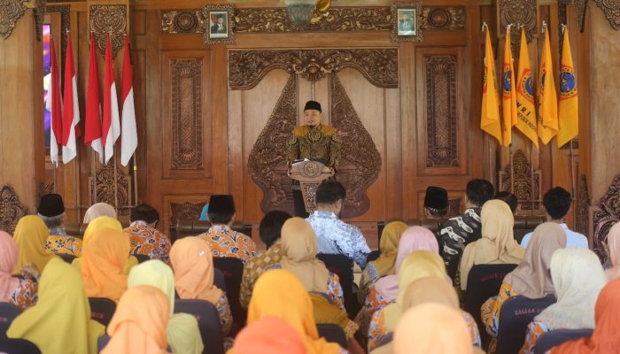Wakil Wali Kota Mojokerto Hadiri Resepsi HUT PWRI Ke-63, Ajak Terus Berkontribusi Bagi Bangsa