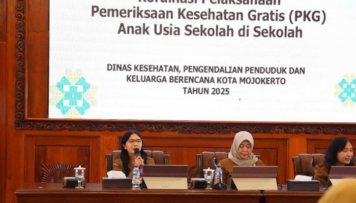 Ckg Pelajar Di Kota Mojokerto Dimulai 4 Agustus 2025, Pemkot Matangkan Kesiapan