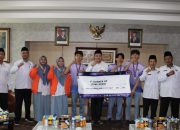 Bupati Rusdi Apresiasi 3 Pelajar MAN 1 Pasuruan Juarai Kompetisi Robotika Dunia