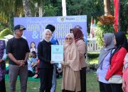 Mbak Wali Ajak Para Keluarga Di Kota Kediri Senam Bersama Demi Terciptanya Keluarga Yang Sehat Dan Cerdas