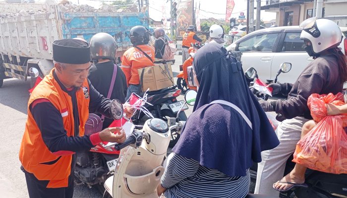 Rayakan HUT ke 80 Kemerdekaan RI, Aliansi Kebhinekaan Bali Tebar Semangat Merah Putih