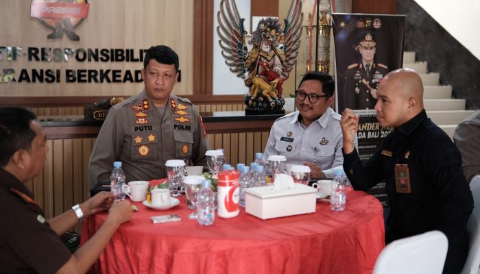 Kalapas Tabanan Hadiri Coffee Morning APH di Polres Tabanan, Perkuat Sinergi Jaga Kamtibmas Kondusif