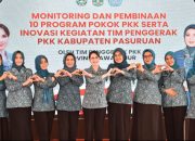 Ketua TP PKK Provinsi Jatim Lakukan Monitoring dan Pembinaan 10 Program Pokok di Kabupaten Pasuruan