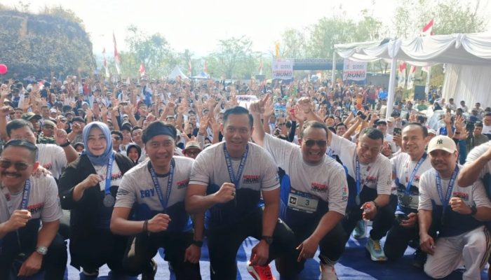 Merdeka Run 2025 di Monumen Reog Meriahkan Kemerdekaan, AHY dan Petinggi Jakarta Turut Serta
