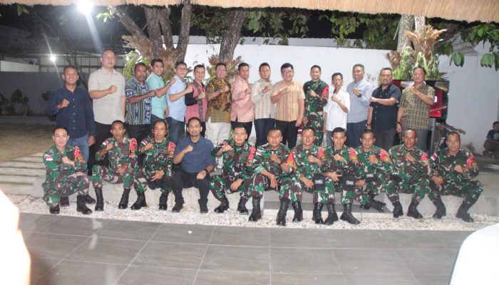 Kebanggaan Satgas Yonif 741/GN Mendapat Kehormatan Laksanakan Acara Perpisahan di Rumah Jabatan Bupati Belu