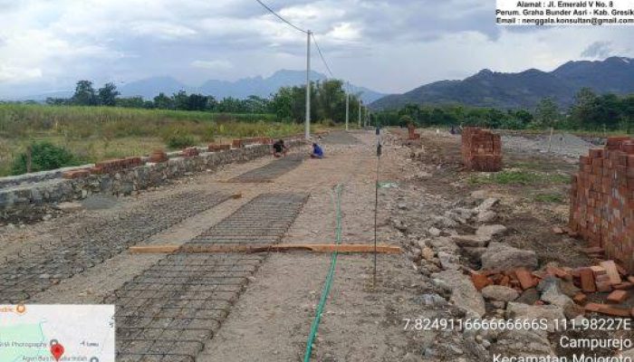 Dinas PUPR Kota Kediri Percepat Target Pembangunan Akses Jalan Menuju IPLT di Kelurahan Campurejo