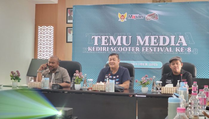 Lebih dari 50 Ribu Pecinta Vespa Dipastikan Ramaikan Kediri Scooter Festival (KSF) ke 8