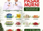 Operasi Pasar Murni Kota Kediri: Kendalikan Harga Jelang Nataru 2025/2026, Catat Tanggalnya