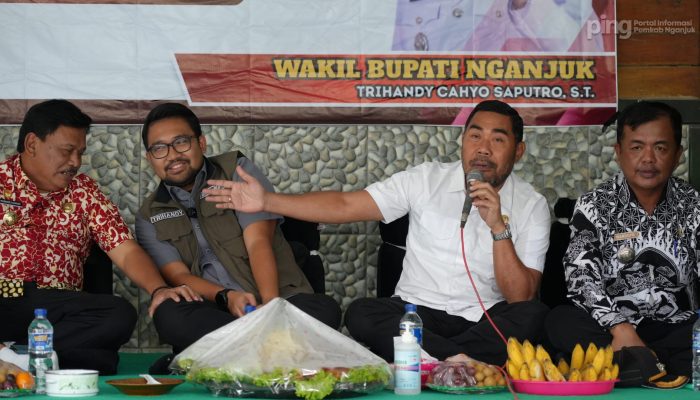 Kawal Aspirasi Warga Lengkong, Ketua DPRD Nganjuk Prioritaskan Pembangunan Jalan Pinggir–Ngepung