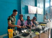Kegiatan Nonfisik TMMD ke-127 di Kediri Beri Pelatihan Masak Bergizi