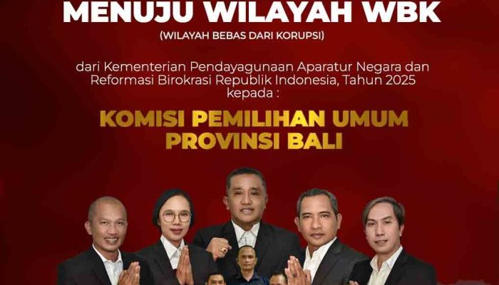 Pembangunan Zona Integritas KPU Bali Menuju WBK/WBBM