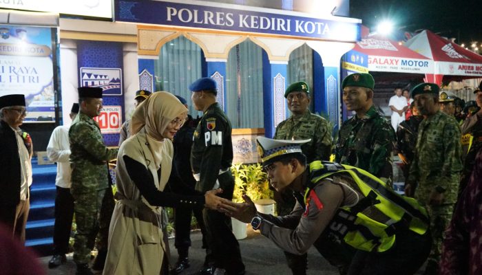 Walikota Bersama Forkopimda Pastikan Kota Kediri Aman dan Nyaman Bagi Pemudik