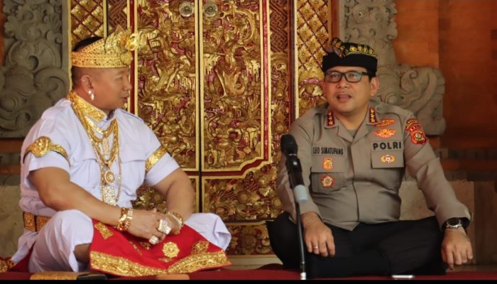 Sambang Kamtibmas Kapolresta Denpasar dengan Penglingsir Puri Agung Dangin Denpasar, Perkuat Sinergi Jaga Kamtibmas