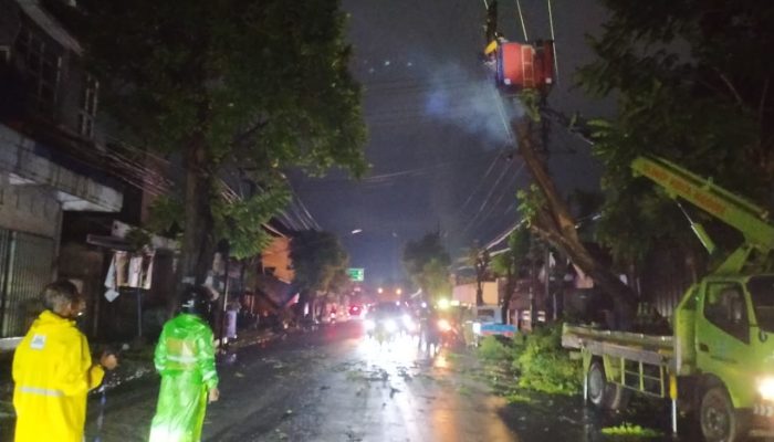 Sikapi Potensi Cuaca Ekstrem, BPBD Kota Kediri Imbau Warga Manfaatkan Layanan Call Center 112