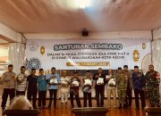 Wujud Syukur Ramadhan, Ponpes Wali Barokah Kediri Tebar 750 Paket Santunan Sembako