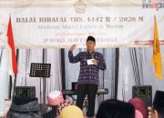 Halal Bihalal PWRI Kota Kediri, Gus Qowim Ajak Perkuat Silaturahmi dan Kolaborasi