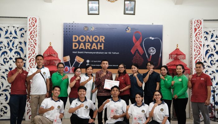 Setetes Darah Jadi Harapan, Lapas Tabanan Gelar Aksi Donor