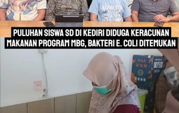 Puluhan Siswa SD di Kediri Diduga Keracunan Makanan Program MBG, Bakteri E. Coli Ditemukan