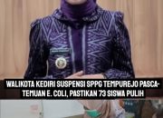 ​Walikota Kediri Suspensi SPPG Tempurejo Pasca-Temuan E. Coli, Pastikan 73 Siswa Pulih