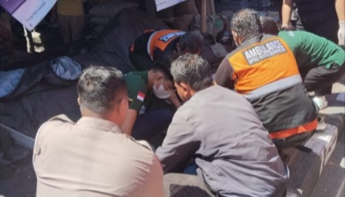 Respons Cepat Unit Lalulintas Polsek Dentim Tangani Laka Lantas di By Pass IB Mantra, Korban Dievakuasi ke RS Prof Ngoerah