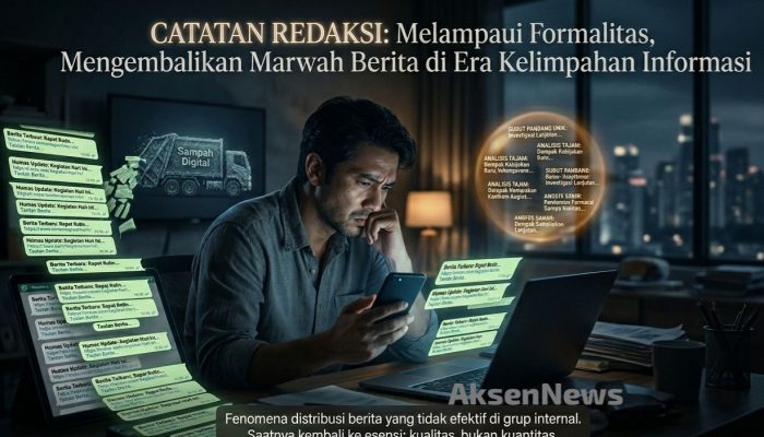 CATATAN REDAKSI: Mengembalikan Marwah Berita di Era Kelimpahan Informasi