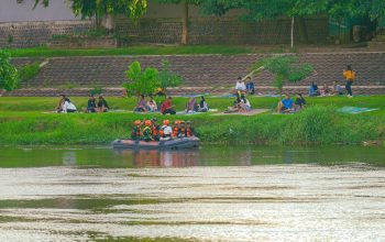 Pemkot Kediri Siagakan Personel di Sungai Brantas, Warga Diimbau Utamakan Keselamatan Saat “Pladu”