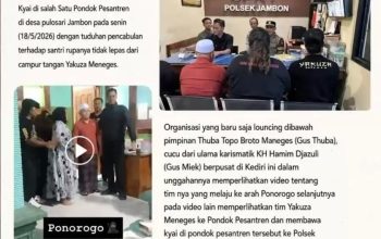 YAKUZA MANEGES Usut Dan Serahkan Oknum Kyai Diduga Cabul ke Polres Ponorogo